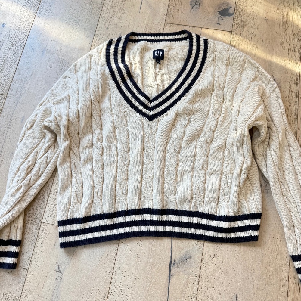 Gap varsity sweater